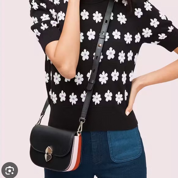KATE SPADE LULA SMALL SADDLE BAG CROSSBODY - Picture 8 of 8
